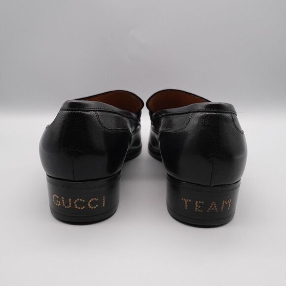 Gucci Men's GG LA Patch High Loomis Leather Loafers Men's Size 12 535298 - Picture 8 of 16